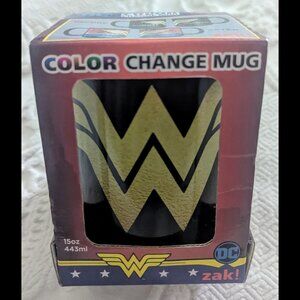 Wonder Woman Coffee Mug Cup Color Changing By Zak! Designs.